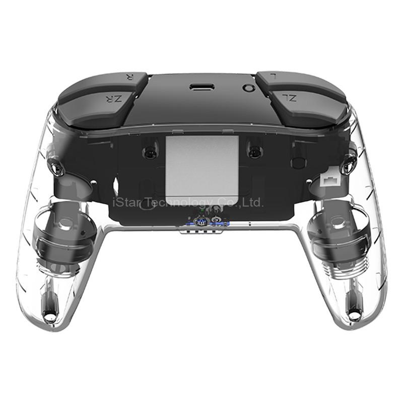 Nintendo Switch pro Transparent Controller with LED light YS10