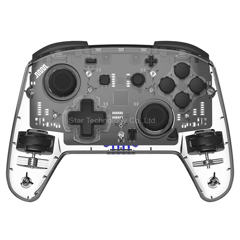 Nintendo Switch pro Transparent Controller with LED light YS10