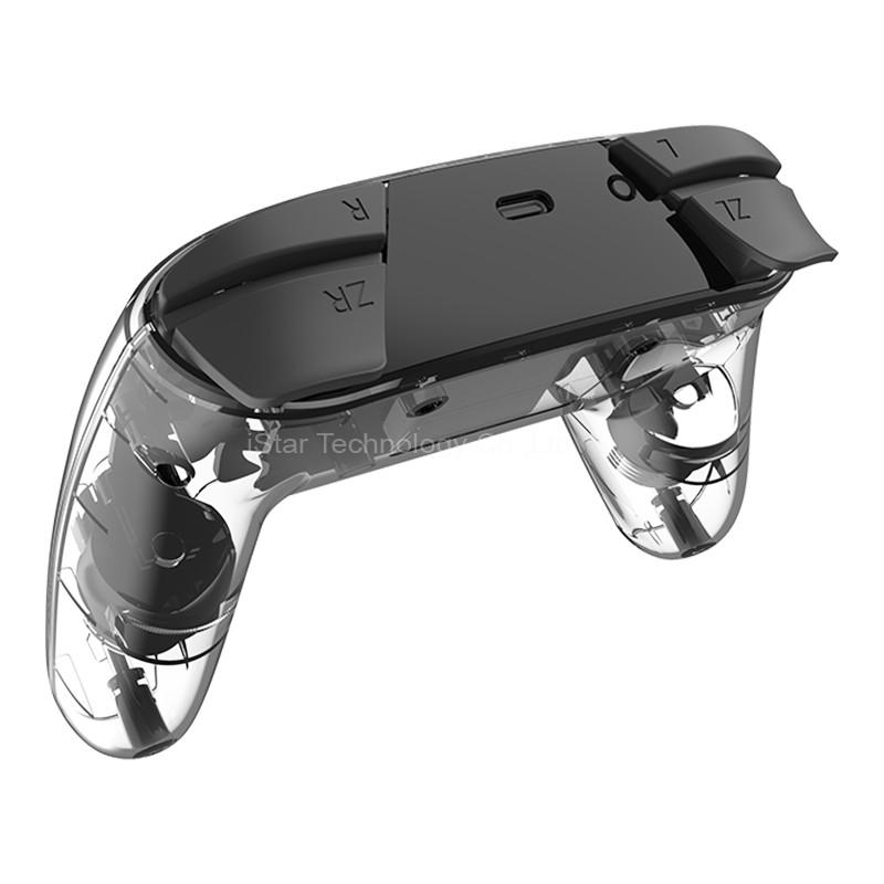 Nintendo Switch pro Transparent Controller with LED light YS10